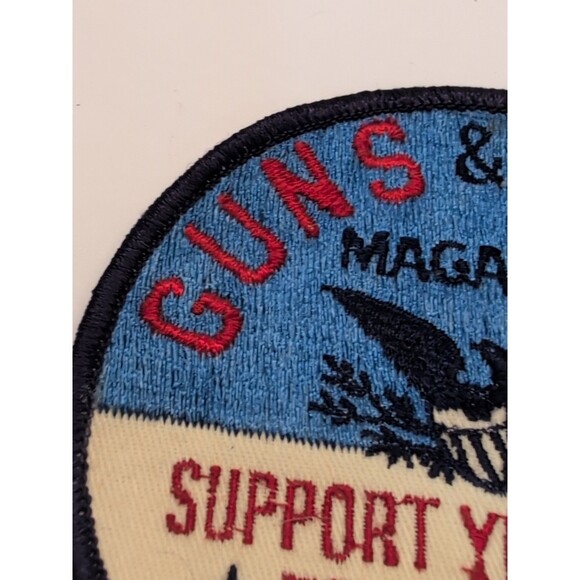 Vintage Guns & Ammo Magazine Patch – “Support Your Right to Keep and Bear Arms” - Picture 6 of 12
